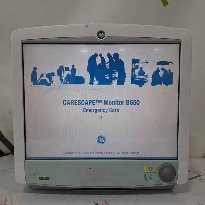 GE Healthcare GE Healthcare Carescape B650 Patient Monitor Patient Monitors reLink Medical