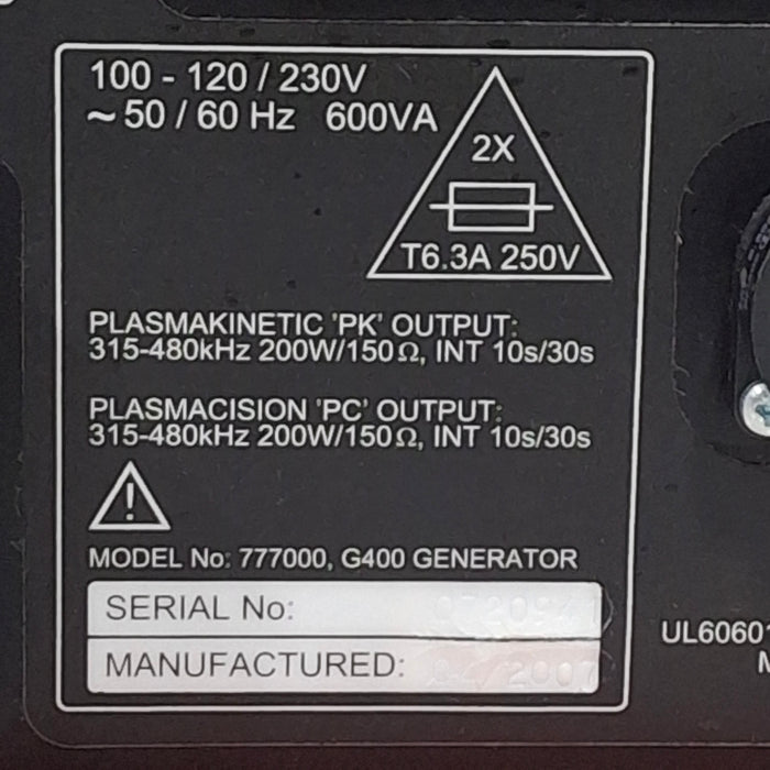 Gyrus Acmi, Inc. Gyrus Acmi, Inc. G400 Workstation Surgical Equipment reLink Medical