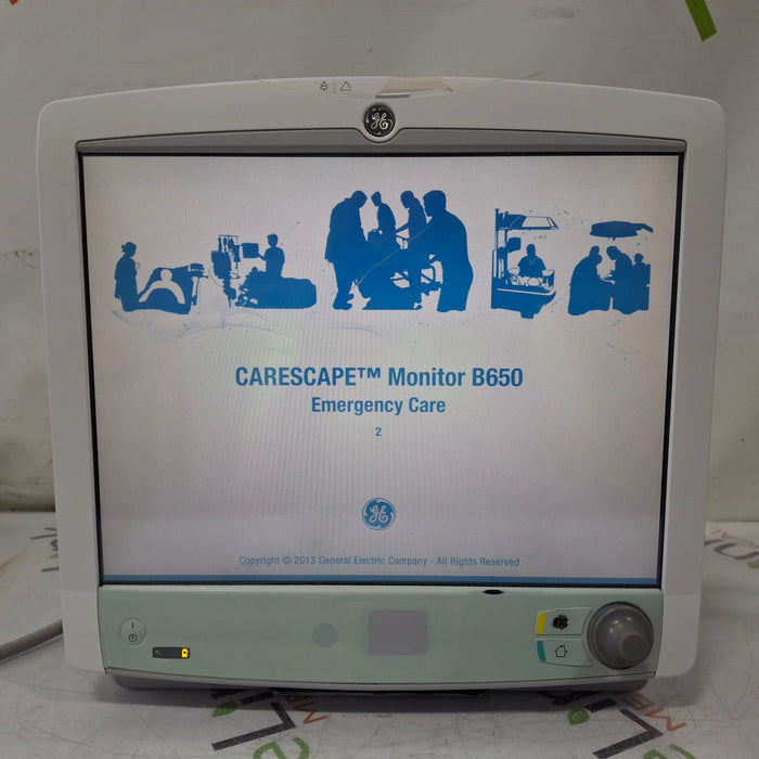 GE Healthcare GE Healthcare Carescape B650 Patient Monitor Patient Monitors reLink Medical