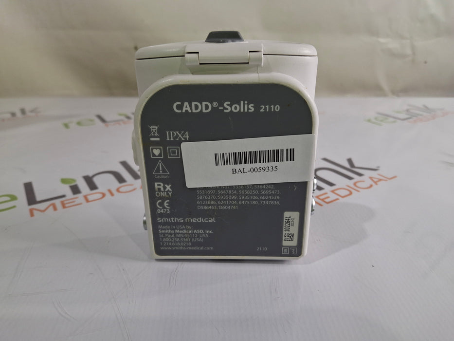 Smiths Medical Smiths Medical CADD Solis 2110 Ambulatory Infusion Pump Infusion Pump reLink Medical