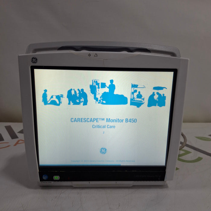 GE Healthcare GE Healthcare Carescape B450 Critical Care Patient Monitor Patient Monitors reLink Medical