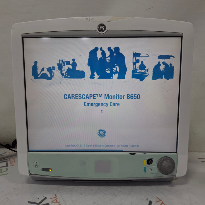 GE Healthcare Carescape B650 Patient Monitor