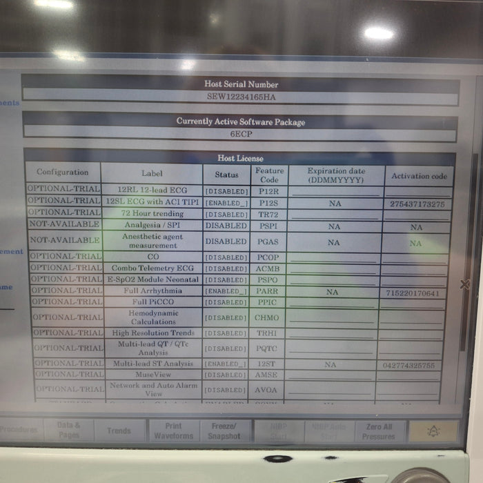 GE Healthcare Carescape B650 Patient Monitor