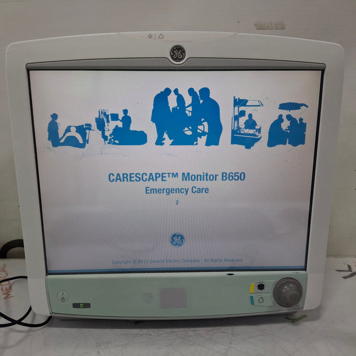 GE Healthcare Carescape B650 Patient Monitor