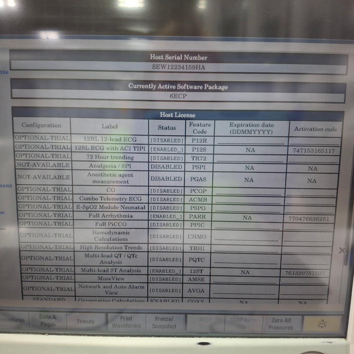 GE Healthcare Carescape B650 Patient Monitor