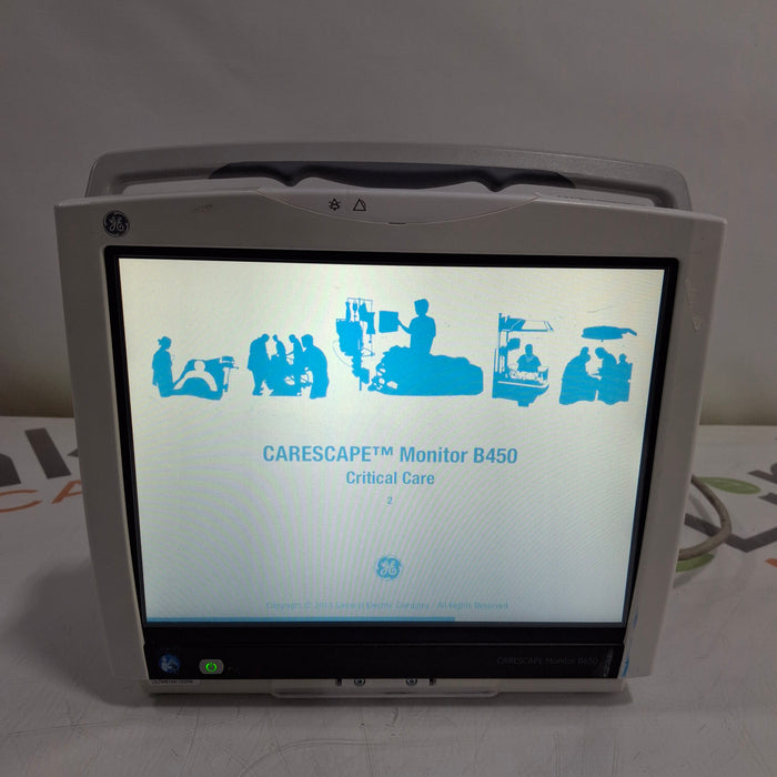 GE Healthcare GE Healthcare Carescape B450 Critical Care Patient Monitor Patient Monitors reLink Medical