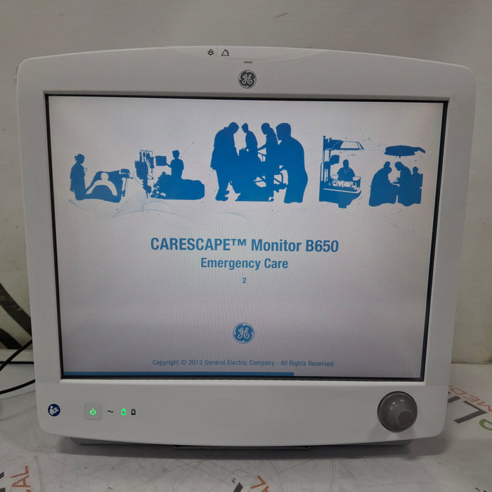 GE Healthcare Carescape B650 Patient Monitor