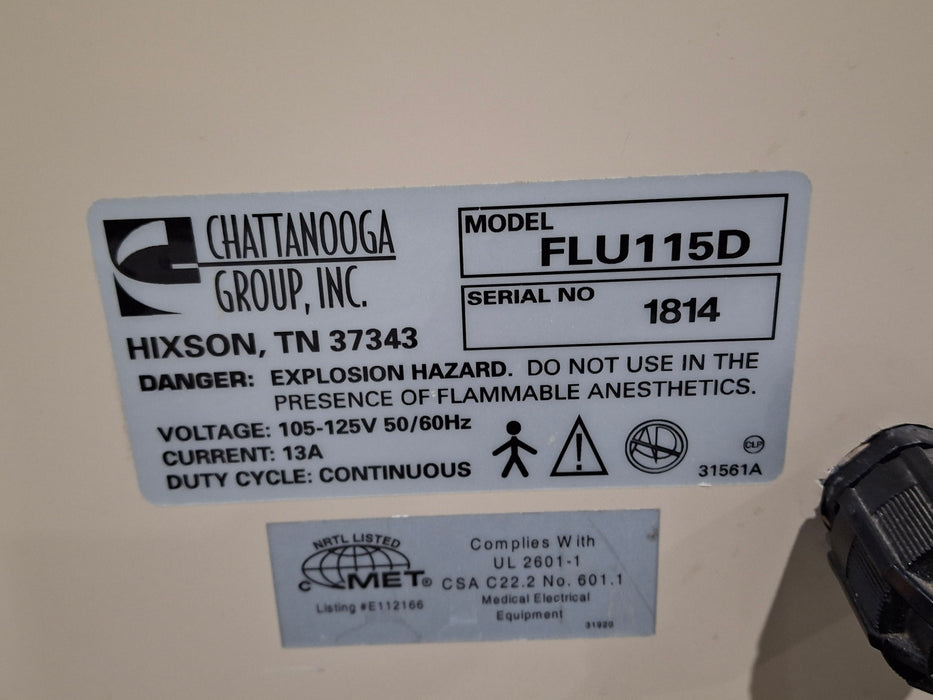 Chattanooga Group FLU115D Fluidotherapy