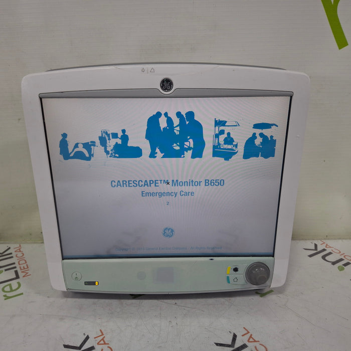 GE Healthcare Carescape B650 Patient Monitor