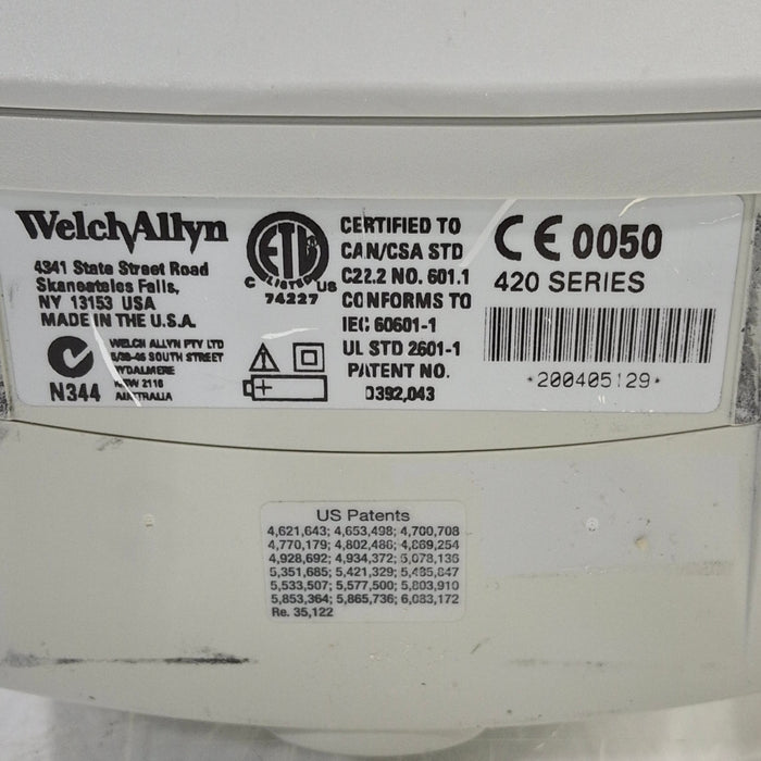 Welch Allyn Spot 420 - NIBP, Temp Vital Signs Monitor