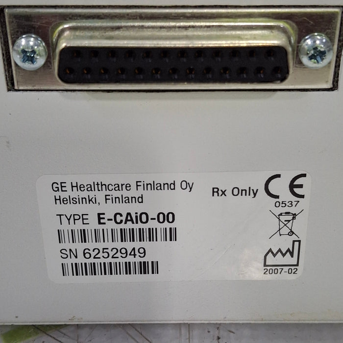 GE Healthcare E-CAiO-00 Gas Exhaust Module