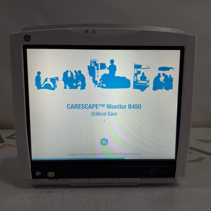 GE Healthcare GE Healthcare Carescape B450 Critical Care Patient Monitor Patient Monitors reLink Medical