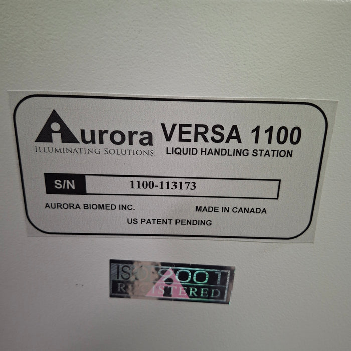 Aurora Biomed Inc Aurora Biomed Inc Versa 1100 Liquid Handling Station Research Lab reLink Medical