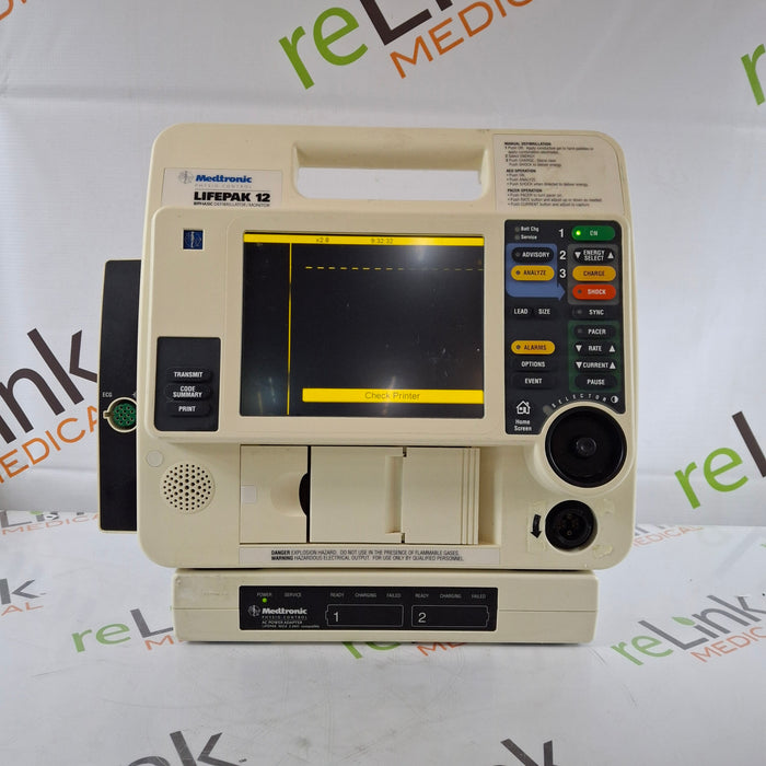 Physio-Control LifePak 12 3-Lead Defibrillator