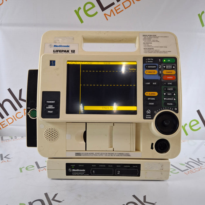 Physio-Control LifePak 12 3-Lead Defibrillator