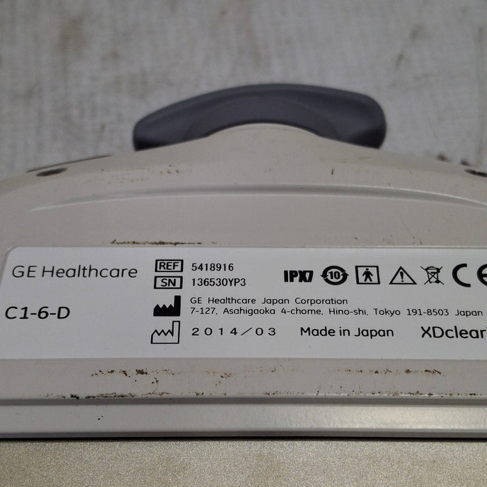 GE Healthcare C1-6-D XD Clear Convex Transducer