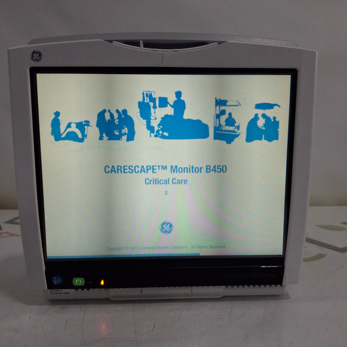 GE Healthcare GE Healthcare Carescape B450 Critical Care Patient Monitor Patient Monitors reLink Medical