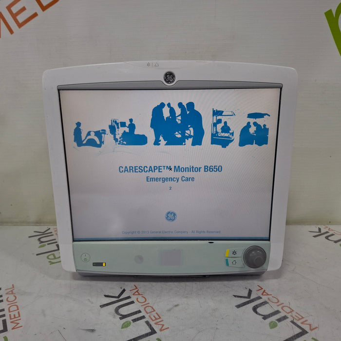 GE Healthcare GE Healthcare Carescape B650 Patient Monitor Patient Monitors reLink Medical