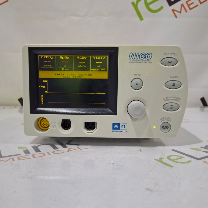 Novametrix NICO Cardiopulmonary Management System