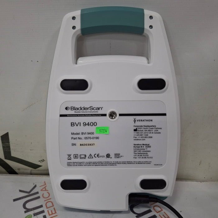 Verathon Medical, Inc BVI 9400 Bladderscan