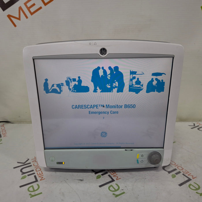 GE Healthcare Carescape B650 Patient Monitor