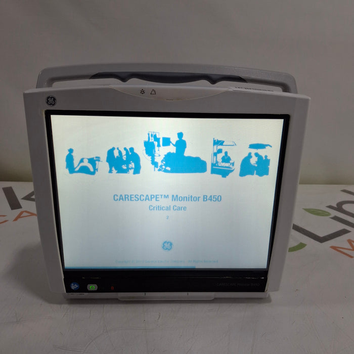 GE Healthcare GE Healthcare Carescape B450 Critical Care Patient Monitor Patient Monitors reLink Medical