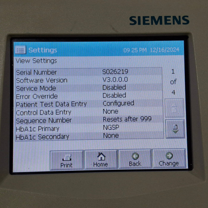 Siemens Siemens DCA Vantage Analyzer Clinical Lab reLink Medical