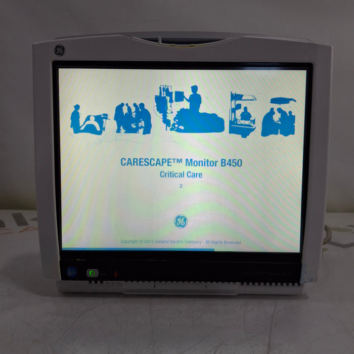 GE Healthcare GE Healthcare Carescape B450 Critical Care Patient Monitor Patient Monitors reLink Medical