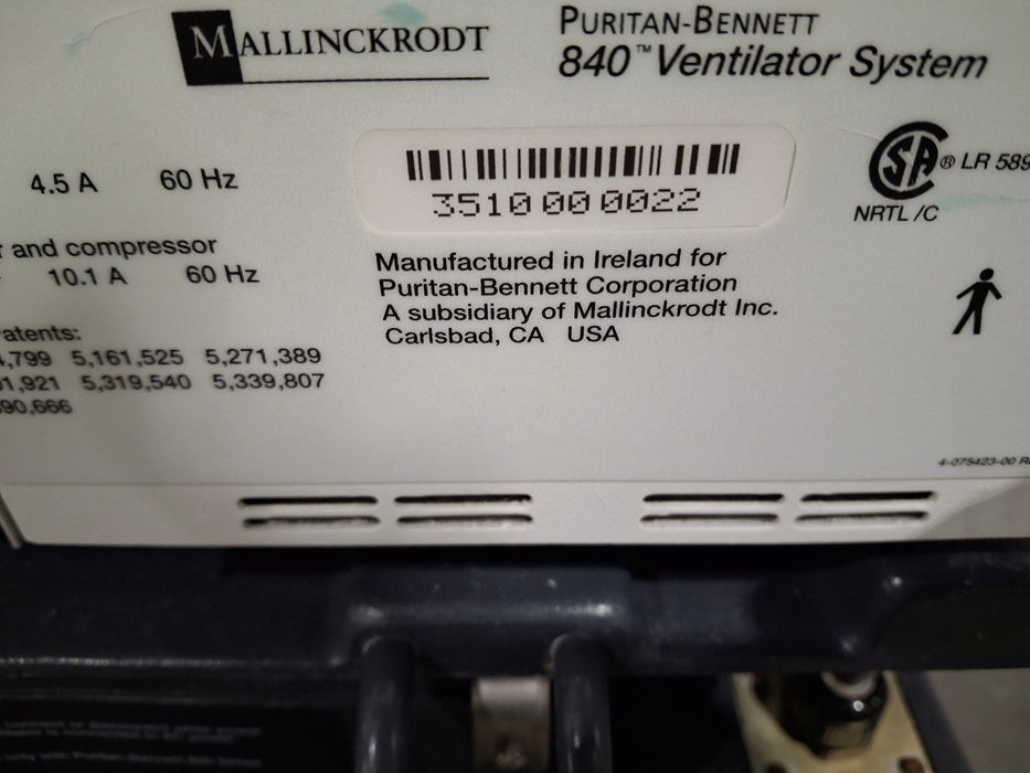 Puritan Bennett 840 Ventilator
