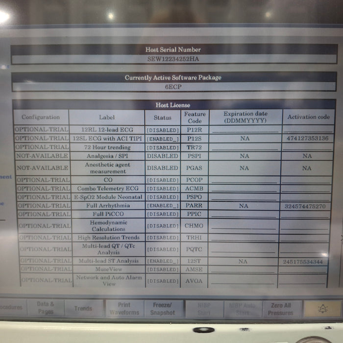 GE Healthcare Carescape B650 Patient Monitor