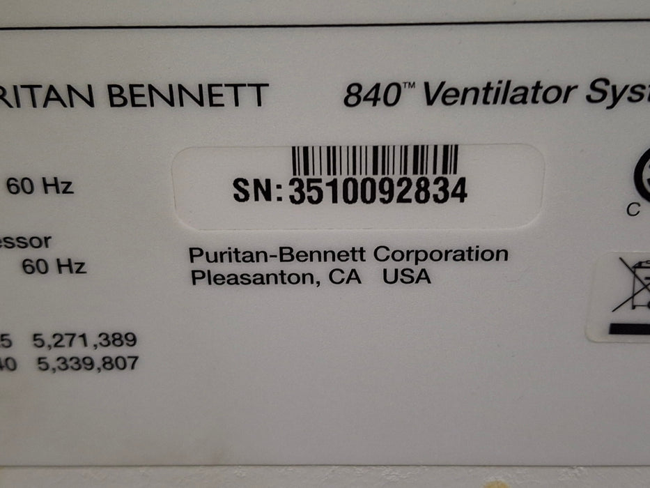 Puritan Bennett 840 Ventilator