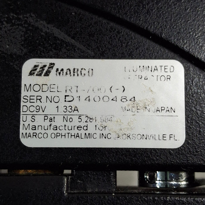 Marco RT-700 Manual Phoropter Refractor