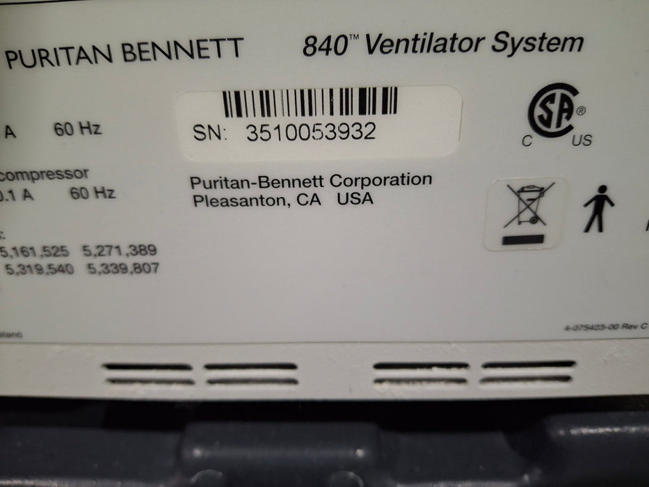 Puritan Bennett 840 Ventilator
