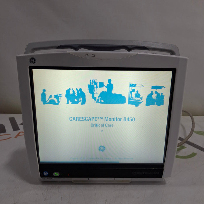 GE Healthcare GE Healthcare Carescape B450 Critical Care Patient Monitor Patient Monitors reLink Medical