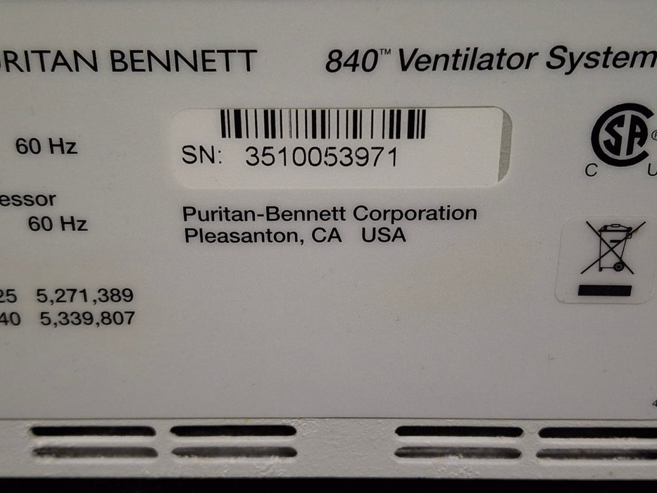 Puritan Bennett 840 Ventilator