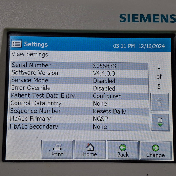 Siemens Siemens DCA Vantage Analyzer Clinical Lab reLink Medical
