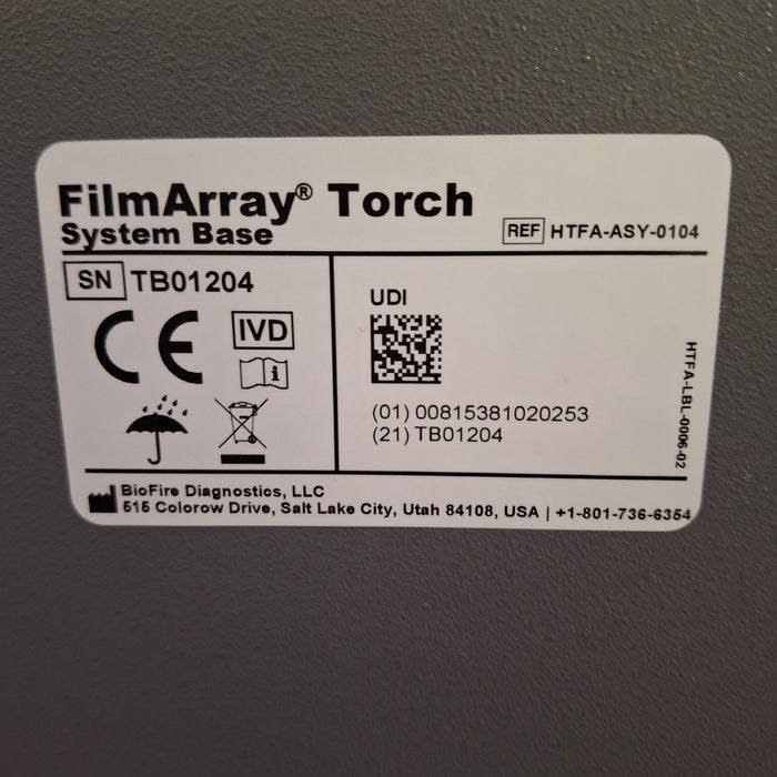 BioMerieux Biofire FilmArray Torch PCR System
