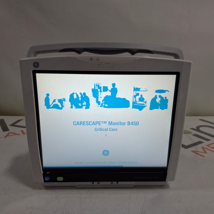 GE Healthcare GE Healthcare Carescape B450 Critical Care Patient Monitor Patient Monitors reLink Medical