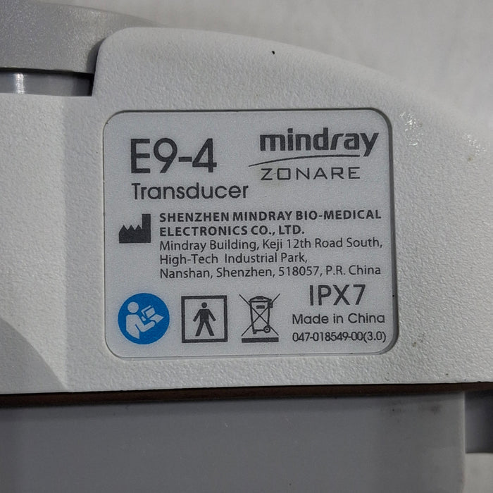 Zonare E9-4 Endovaginal Transducer
