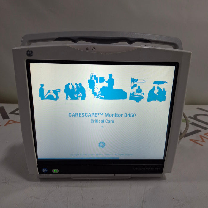 GE Healthcare GE Healthcare Carescape B450 Critical Care Patient Monitor Patient Monitors reLink Medical