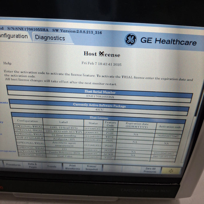 GE Healthcare GE Healthcare Carescape B450 Critical Care Patient Monitor Patient Monitors reLink Medical