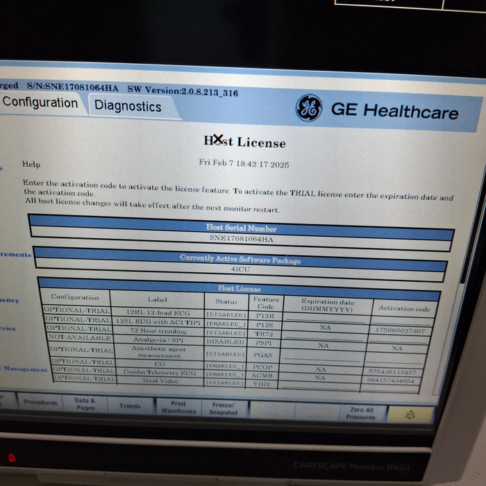GE Healthcare GE Healthcare Carescape B450 Critical Care Patient Monitor Patient Monitors reLink Medical