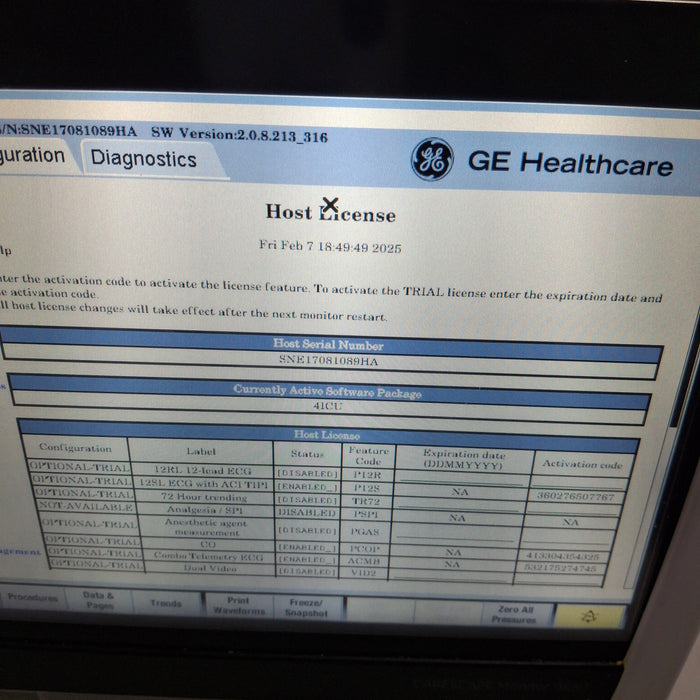 GE Healthcare GE Healthcare Carescape B450 Critical Care Patient Monitor Patient Monitors reLink Medical