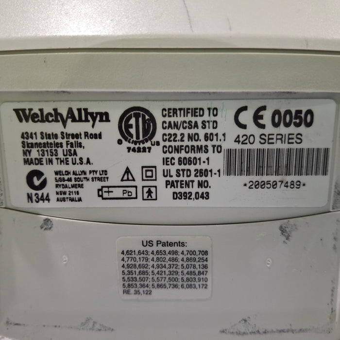 Welch Allyn Spot 420 - NIBP, Temp Vital Signs Monitor