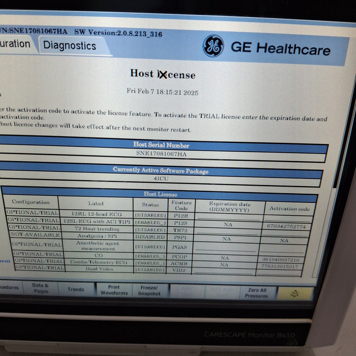 GE Healthcare GE Healthcare Carescape B450 Critical Care Patient Monitor Patient Monitors reLink Medical