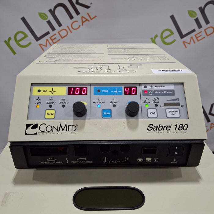 ConMed Sabre 180 Electrosurgical Unit