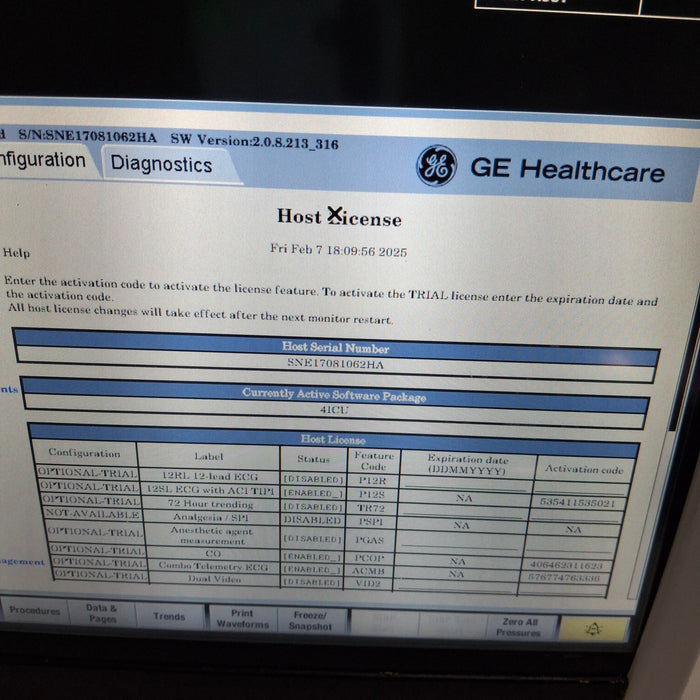 GE Healthcare GE Healthcare Carescape B450 Critical Care Patient Monitor Patient Monitors reLink Medical