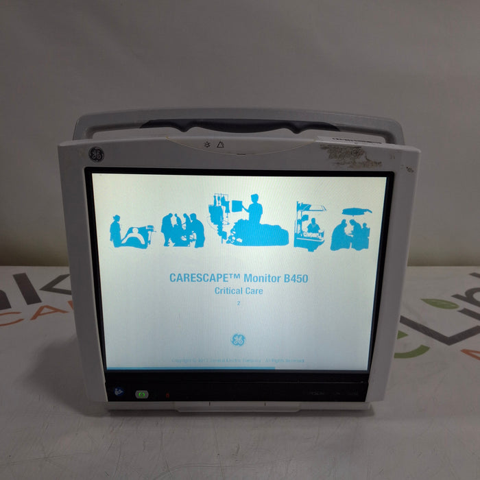 GE Healthcare GE Healthcare Carescape B450 Critical Care Patient Monitor Patient Monitors reLink Medical