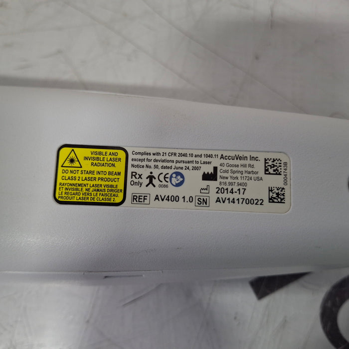 AccuVein AV400 UV Light Vein Finder