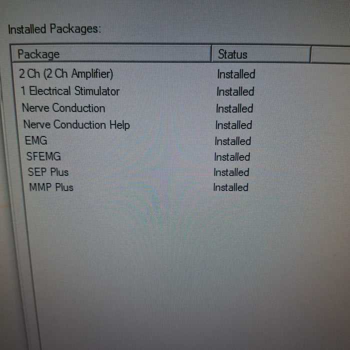 Viasys Healthcare Nicolet EDX Console